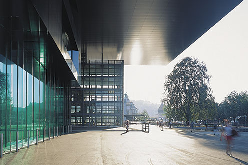 The Culture and Congress Center in Lucerne