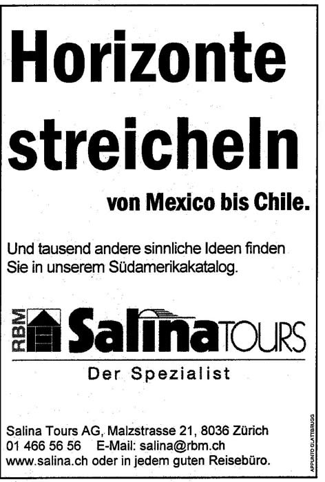 Die Inserate-Texter von appunto haben einen weiten Horizont.